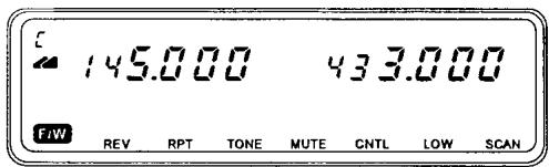 YAESU FT-8100R - Fonctionnement par mémorisation de l'activité sur la bande - 3