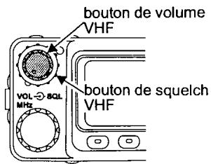 YAESU FT-8100R - Réglage du volume sonore et duquelch - 1