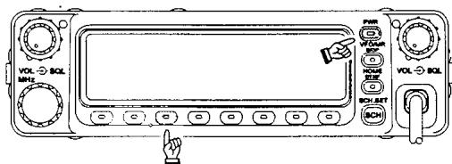 YAESU FT-8100R - Fonctionnement comme relais en bandes croisées - 1