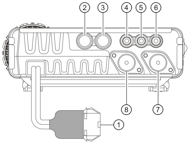 YAESU FT-857 - Ligne multifonction "q" (MFq) [MONI, QSPL, ATC] (Touches programmables) - 3