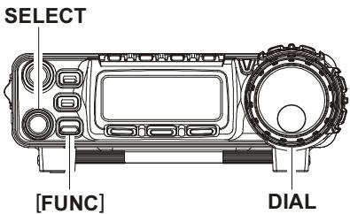 YAESU FT-857 - EMPLOI GÉNÉRAL DU MENU - 1