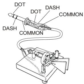 YAESU FT-857 - CONNECTIONS DES ACCESSOIRES CW - 2