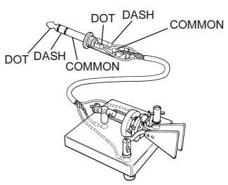 YAESU FT-897 - CONNECTIONS DES ACCESSOIRESCW - 1