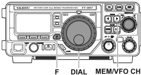 YAESU FT-897 - Utilisation rapide du mode menu - 1
