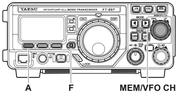 YAESU FT-897 - SYSTEME VFO - 1