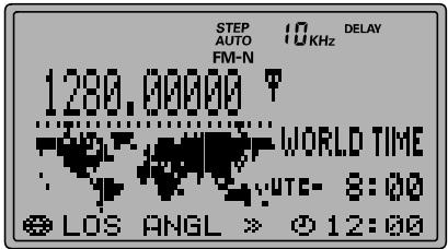 YAESU VR 5000 - Horloge mondiale - 1