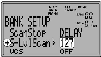 YAESU VR 5000 - Arrêt sur signal smètre - 1