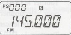 YAESU VR-120 - Scan sur une liste préférentielle de mémoires (PMS) - 1