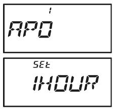 YAESU VX-6E - MISE HORS TENSION AUTOMATIQUE (APO) - 1