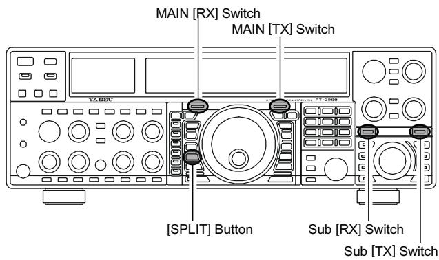 YAESU FT-2000 - (VFO-B) SECONDAIRE - 1