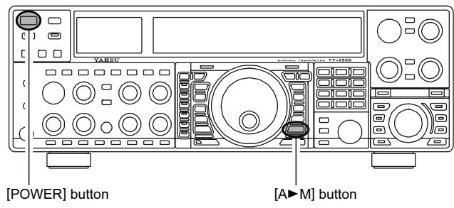 YAESU FT-2000 - Réinitialisation totale - 1