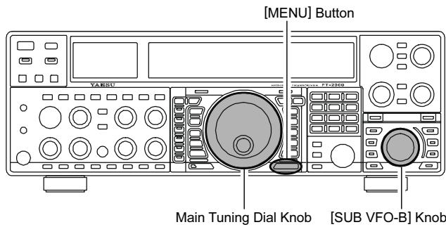 YAESU FT-2000 - METTRE UNMESSAGE EN MÉMOIRE - 1