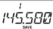 YAESU VX-170 - RéGLAGE EN FRÉQUENCY PAR DÉCALAGE DE CONTENU MÉMOIRE - 1