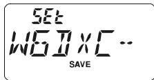 YAESU VX-170 - Initialisation de l'indicatif CW - 4