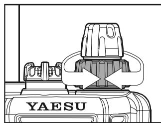 YAESU VX-170 - 1) Réglage avec le DIAL - 1