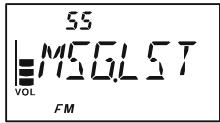 YAESU VX-3E - PROGRAMMER UN MESSAGE - 2