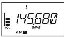 YAESU VX-3E - MISE EN MÉMOIRE DE FRÉQUENCES TX/RX INDÉPENDANTES - 3