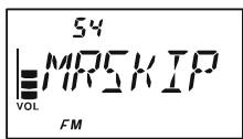 YAESU VX-3E - RECHERCHE AUTOMATIQUE D'UNE SUITE DE MÉMOIRES PRÉFÉRENTIELLES - 1