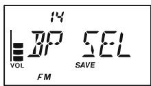 YAESU VX-3E - Pour verrouiller certaines touches: - 3