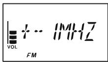 YAESU VX-3E - RECHERCHE AUTOMATIQUE EN MODE VFO - 2