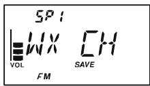 YAESU VX-3E - CANAUX "RADIODIFFUSION MÉTÉO" - 1