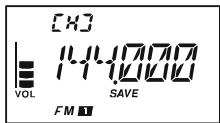 YAESU VX-3E - RAPPEL DU CANAL HOME - 1