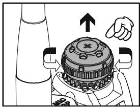 YAESU VX-3E - 1) RÉGLAGE AVEC LE DIAL - 1