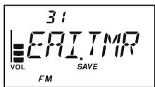 YAESU VX-3E - ACTIVATION DU MODE APPEL DE DÉTRESSE ET CHOIX DES DÉLAIS DE TRANSMISSION - 1