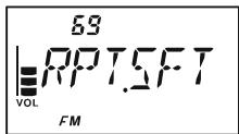 YAESU VX-3E - MODIFIER LES VALEURS PAR DÉFAUT DES DÉCALAGES RELAIS - 1