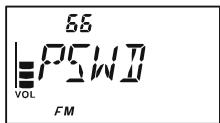 YAESU VX-3E - MOT DE PASSE - 3
