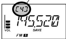 YAESU VX-3E - Pour changer de bandes: - 3