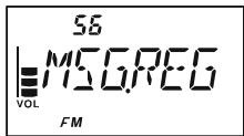 YAESU VX-3E - PROGRAMMER UN MESSAGE - 3
