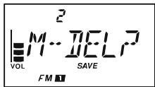 YAESU VX-3E - MASQUER DES MÉMOIRES - 2