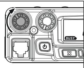 YAESU FT-1802E - RéGLAGE DU NIVEAU DU VOLUME AUDIO - 1