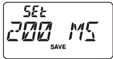 YAESU FT-270E - CONFIGURATION DE L'ÉCONOMISEUR DE BATTERIE EN RECEPTION - 2