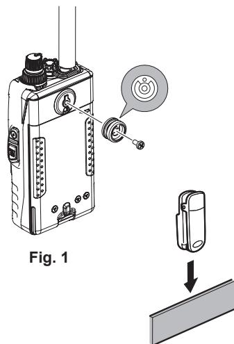 YAESU FT-270E - INSTALLATION CLIP CEINTURE - 1