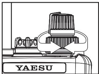 YAESU FT-270E - 1) Molette de réglage DIAL - 1