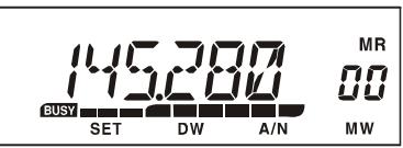 YAESU FT-2800M - RAPPELMÉMOIRE - 1