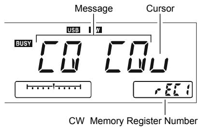 YAESU FT-950 - PROGRAMMATIONMESSAGE TEXTE - 4