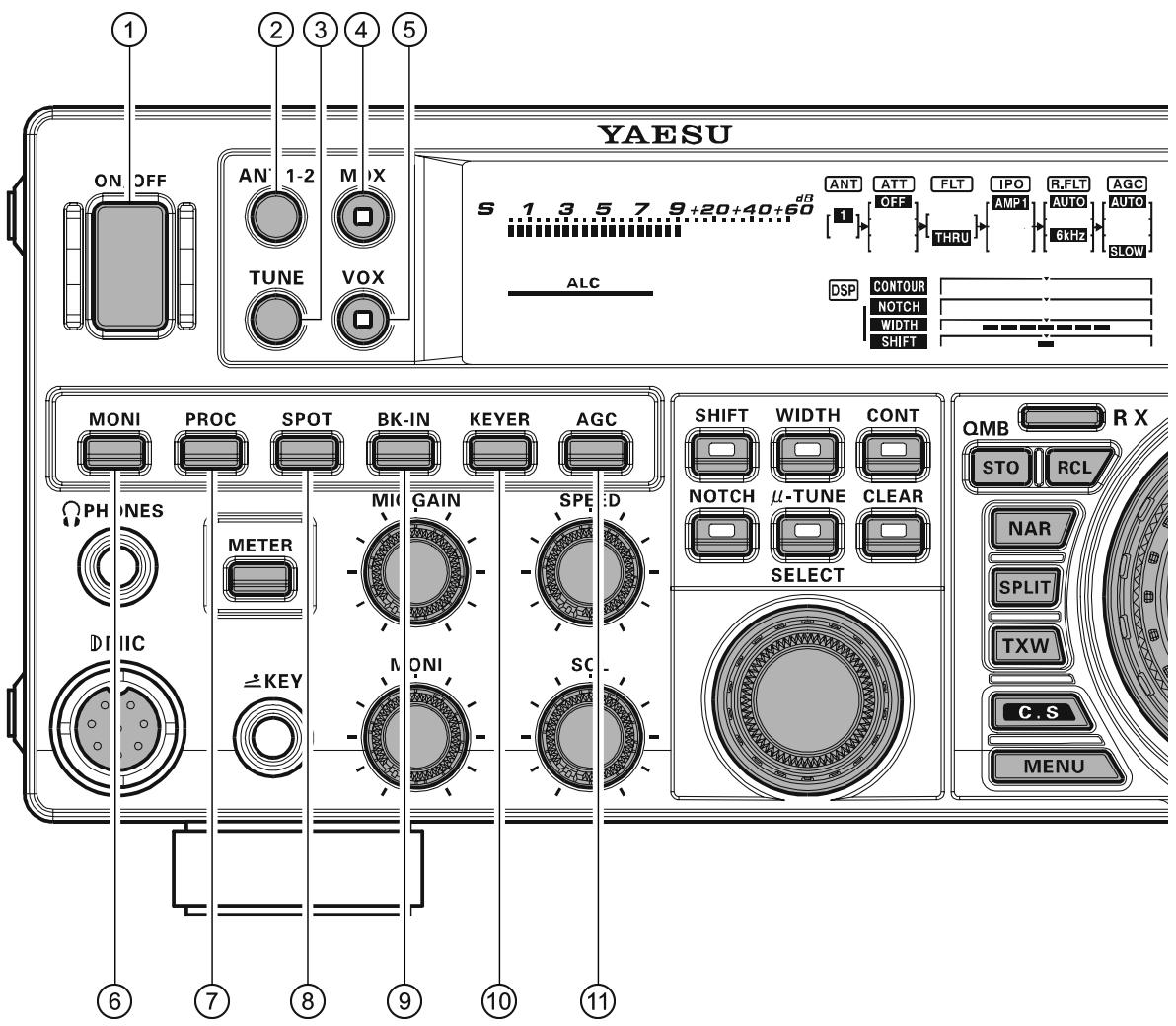 YAESU FT-950 - NOTE IMPORTANTE - 1
