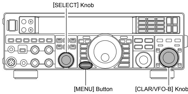 YAESU FT-950 - Réinitialisation DU MENU - 1