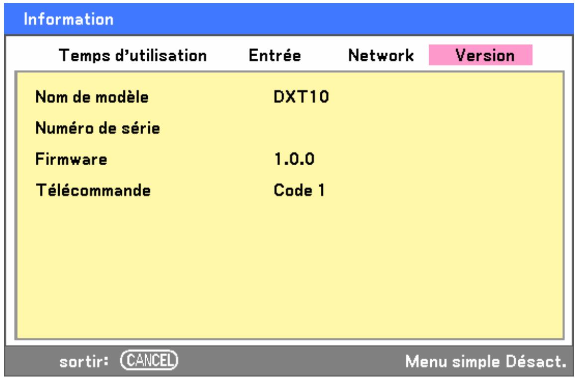 SANYO PDG-DXT10L - Version - 1