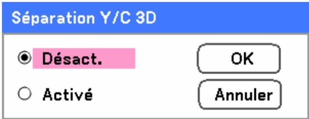 SANYO PDG-DXT10L - Séparation Y/C 3D - 1
