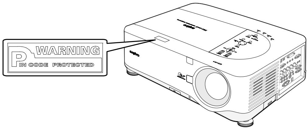 SANYO PDG-DXT10L - ATTENTION - 2