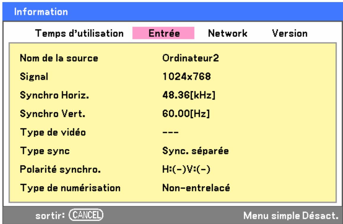 SANYO PDG-DXT10L - Entrée - 1