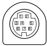 SANYO PLC-XL50 - Connecteur service PORT - 1