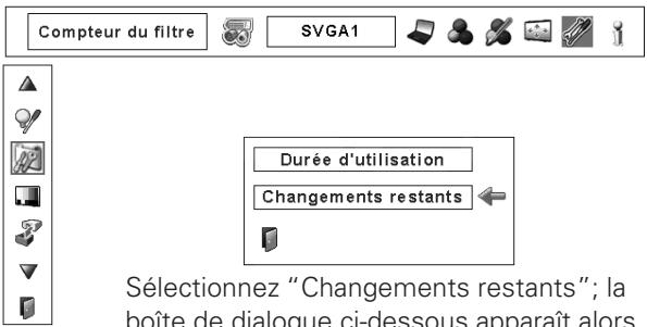 SANYO PLC-XP100L - Compteur des changements - 1