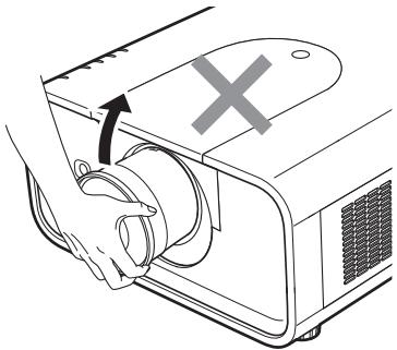SANYO PLC-XP100L - Précautions lors de la manipulation du projecteur - 3