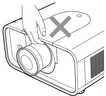 SANYO PLC-XP100L - Précautions lors de la manipulation du projecteur - 2