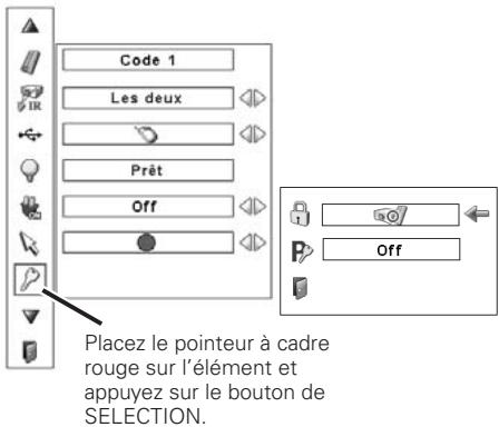 SANYO PLC-XP100L - Verrouillage - 5